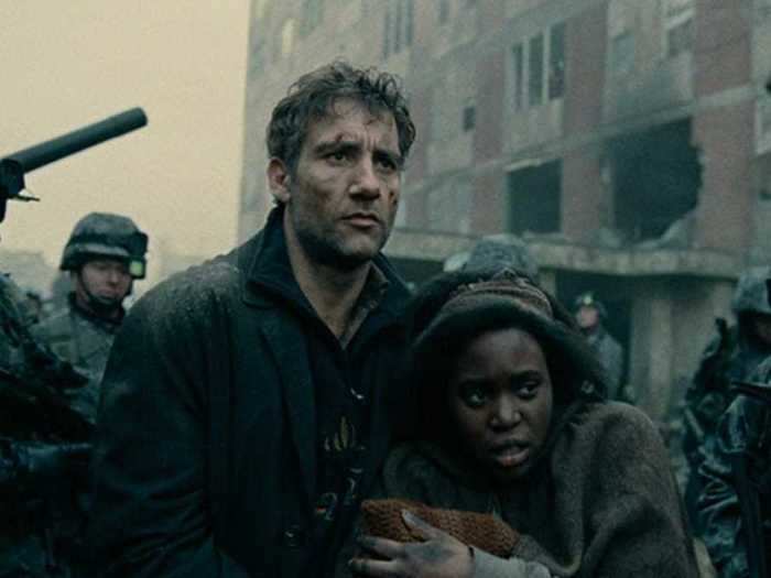 "Children of Men" is a dystopian sci-fi thriller from Oscar-winning director Alfonso Cuarón.