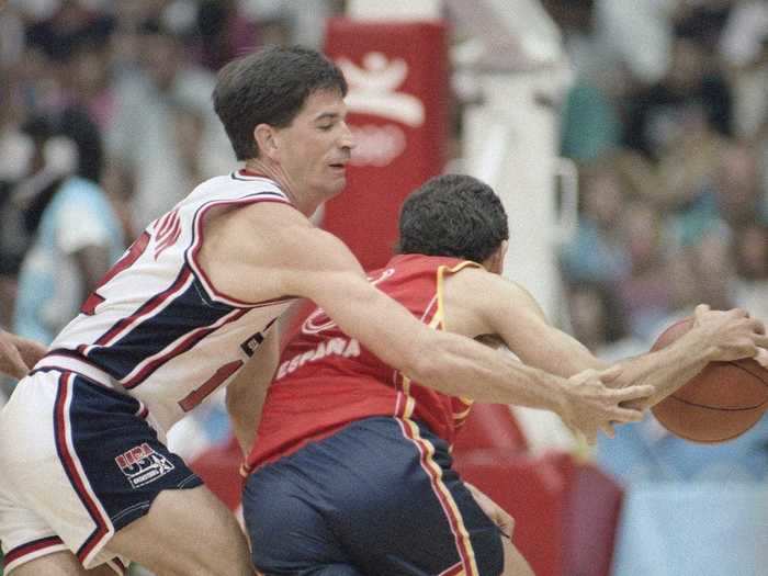 John Stockton, though he played sparingly, was one of the team