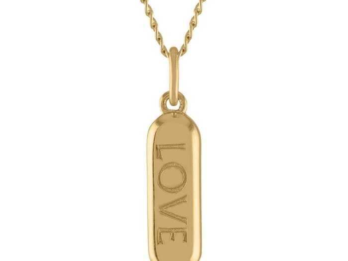 Through May, Maison Miru is donating 20% of its profits from the Love Pill Charm Necklace to frontline workers at Montefiore Hospital Group in NYC.