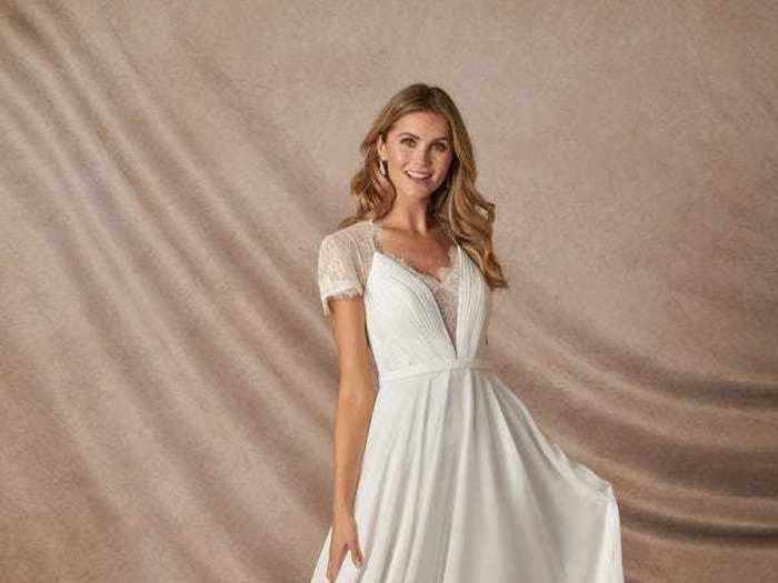 Online bridal dress company Azazie is giving 30 brides in need a free dress.