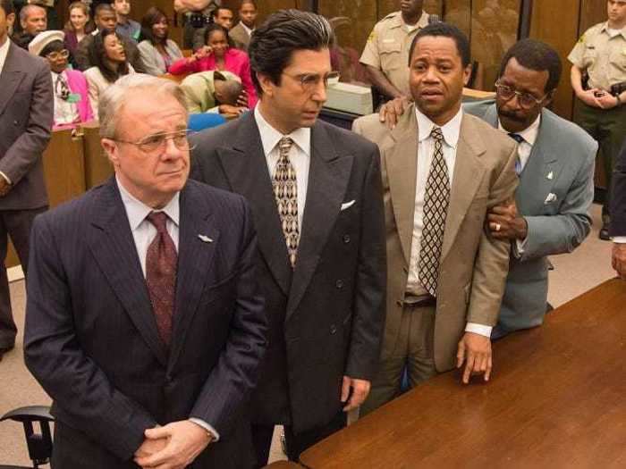 61. "American Crime Story: The People vs. OJ Simpson" (FX)