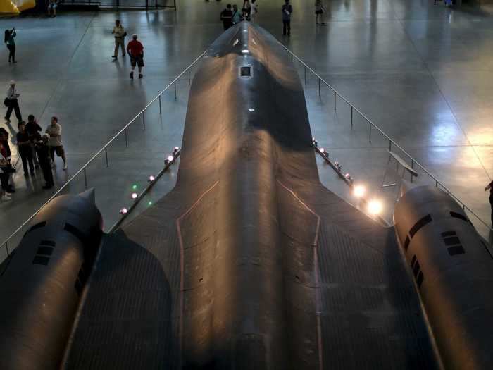 The Blackbird was one of the most secretive aircraft in the Air Force