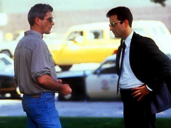 "Internal Affairs" is a crime thriller starring Richard Gere and Andy Garcia.