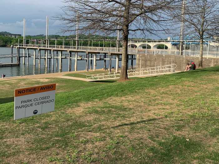 Across the river from Coolidge Park, at Ross