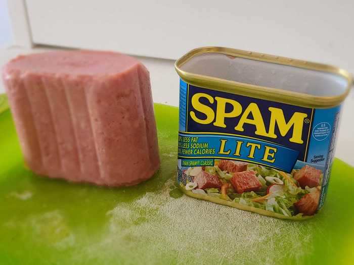 I was extremely dubious about this flavor because Spam is just not meant to be "lite."