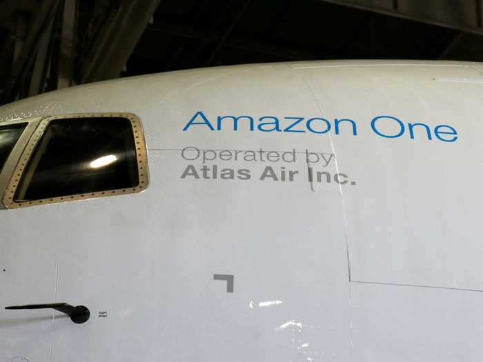 While Amazon owns the aircraft, they