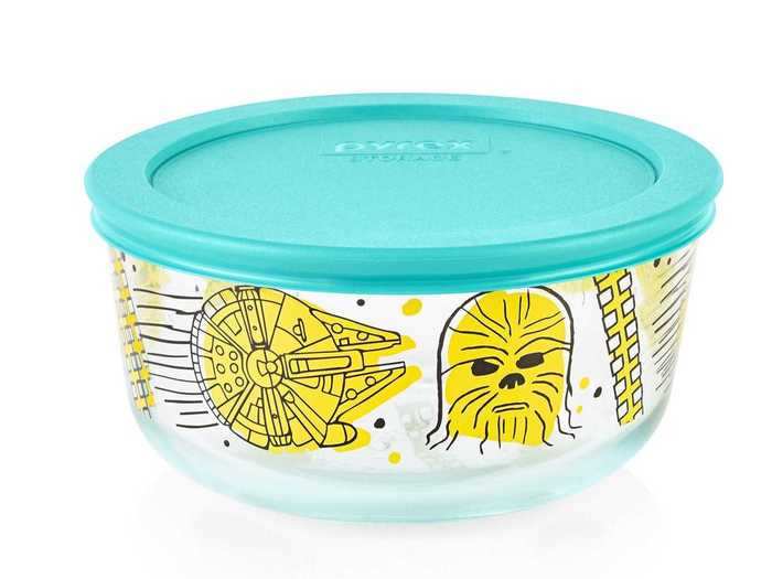 Chewbacca fans will be excited to get their hands on the Chewbacca-themed 4-cup container.