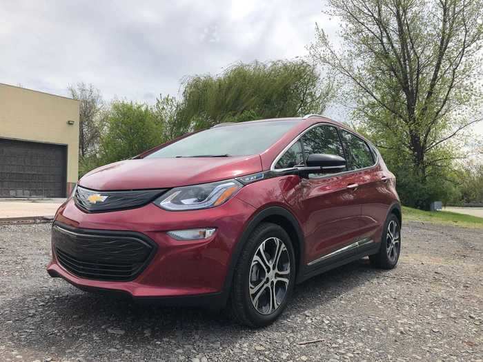 My top-level 2020 Chevy Bolt EV Premier stickered at $44,130, as-tested. The base price was $41,020, but a few thousand bucks in extras hiked the price.