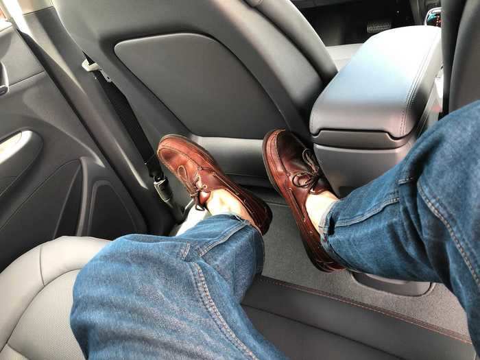 To be honest, I thought the Bolt had slightly better legroom the the Model 3.