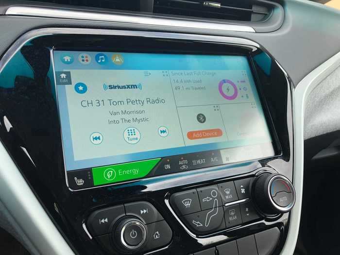 The infotainment system runs on a responsive, colorful 10.2-inch touchscreen. In my tester, it was upgraded with a $595 package.