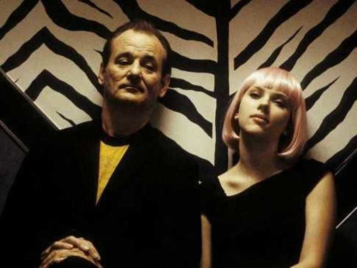 Two strangers find comfort in each other in "Lost in Translation" (2003).