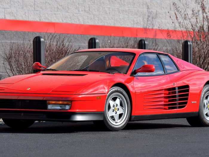 The car with the lowest miles driven per year, in terms of its existence, is this 1989 Ferrari Testarossa.