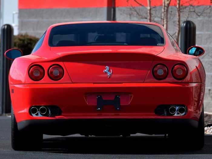 The 1999 Ferrari 550 Maranello is your classic Ferrari grand tourer.