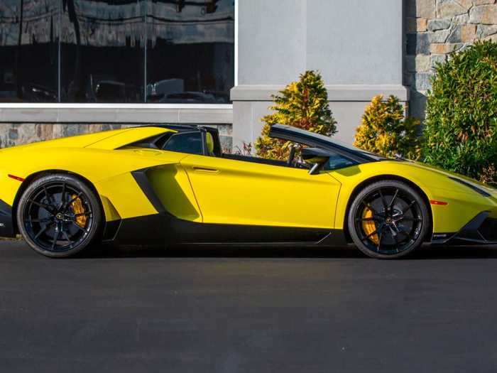 It debuted as the most powerful Aventador produced from the factory.