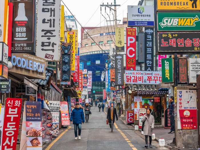 South Korea will cover 70% or more of wages.