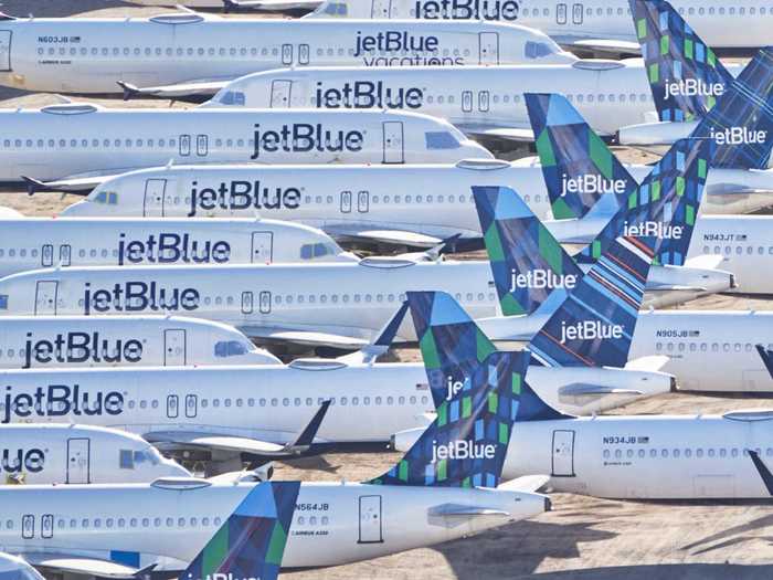 Pinal Air Park had been receiving a steady influx of new arrivals since the beginning of the pandemic. Its newest customer was JetBlue Airways, which had flown planes from around the country to storage in Arizona.