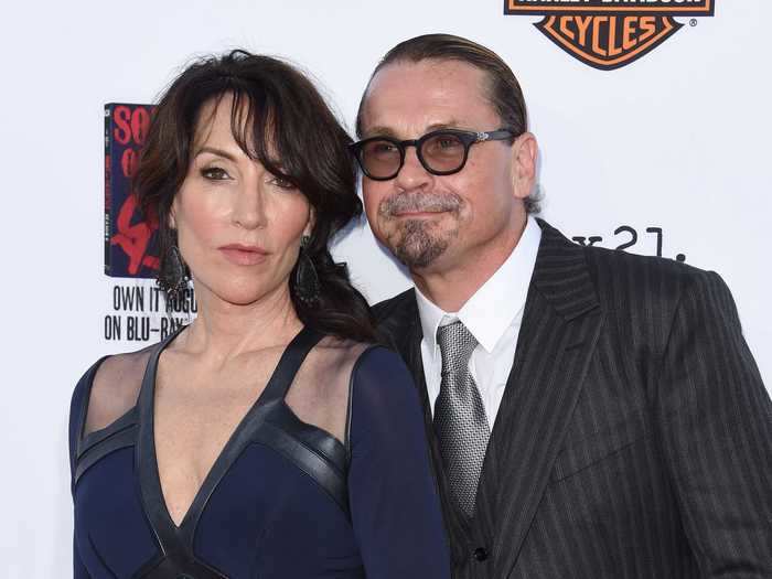 Katey Sagal and Kurt Sutter