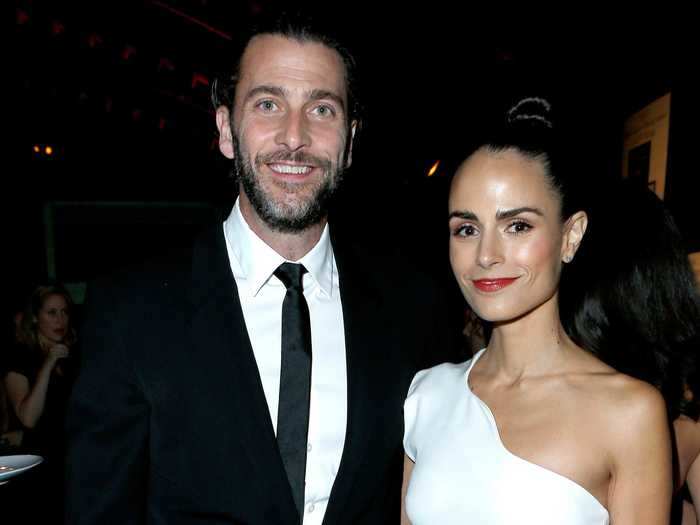 Jordana Brewster and her husband Andrew Form