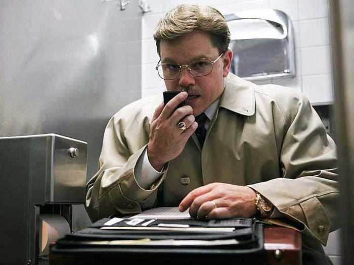 Matt Damon put on 30 pounds for his role in "The Informant."