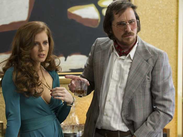 Christian Bale gained 43 pounds eating doughnuts, cheeseburgers, and more to bulk up for his role in "American Hustle."