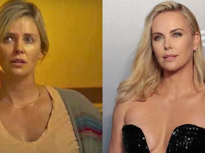 Charlize Theron gained about 50 pounds for "Tully" by eating at all hours.