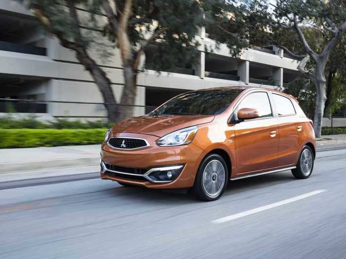 Mitsubishi Mirage: $13,995