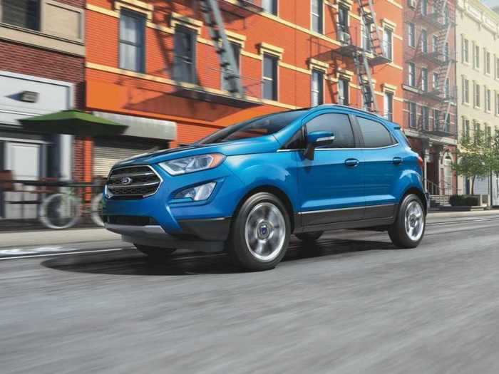 Ford EcoSport: $19,995