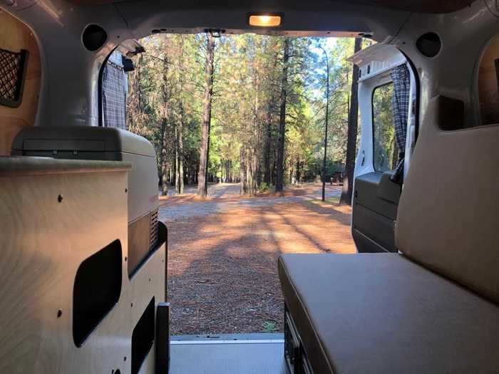 To maintain the interior temperature of the van, Cascade includes a six-inch adjustable roof ventilation fan, which accompanies the 0.5-inch closed-cell foam insulation that covers the interior of the van.