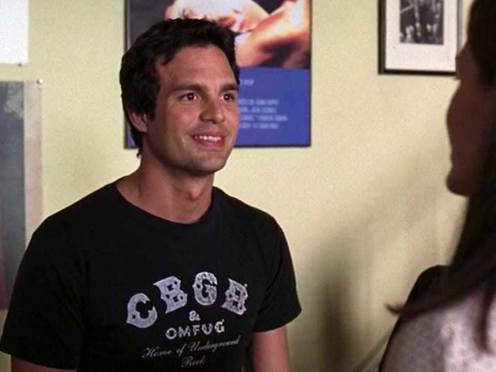 4. He thinks that Mark Ruffalo is his doppelganger, and says "13 Going on 30" is his favorite rom-com.