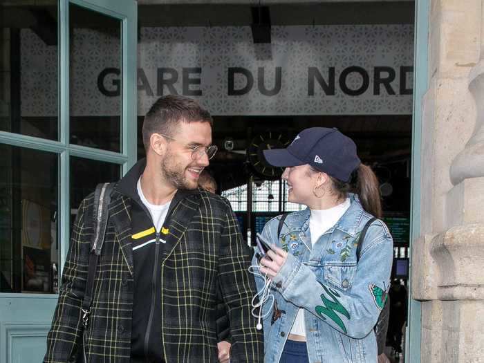 Liam Payne and Maya Henry were seen holding hands in Paris while wearing sweats.