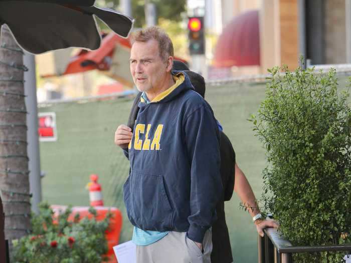 In 2017, Norm MacDonald was seen wearing sweats in Los Angeles.