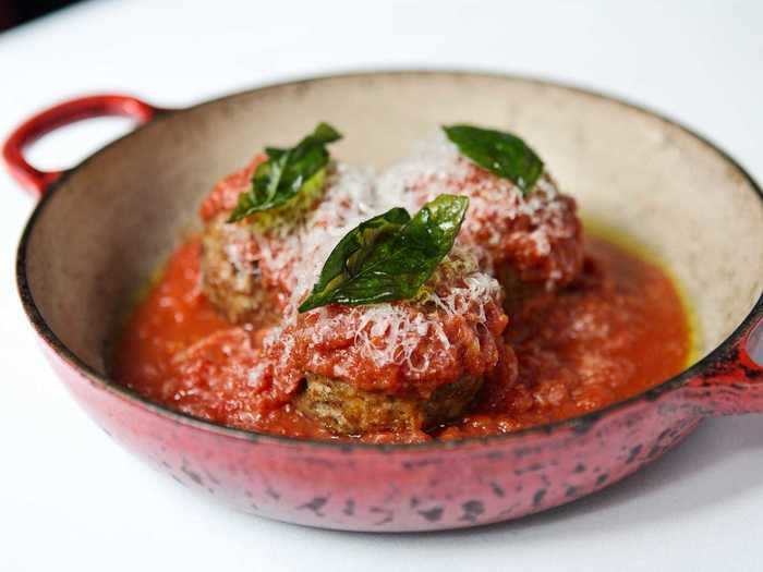 Mario shared his tri-meat meatball recipe from Carbone with Insider.