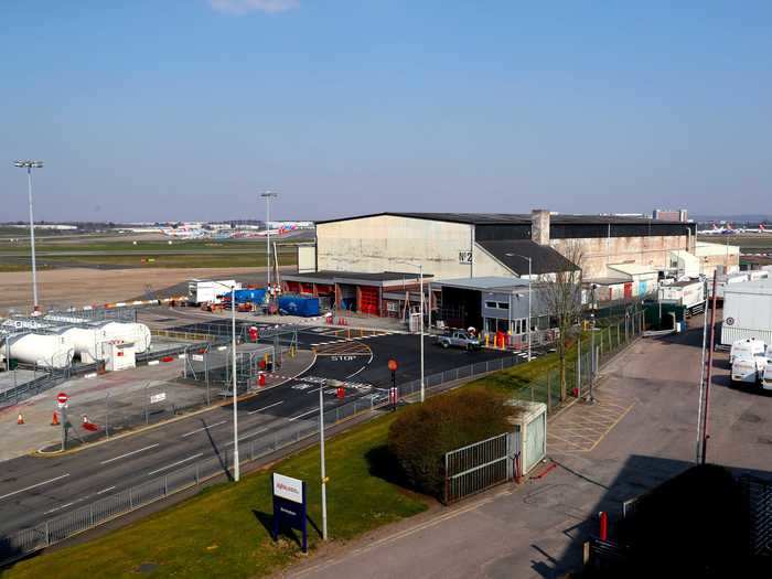 Birmingham Airport in England is offering the use of one of its hangars to be used as a morgue.