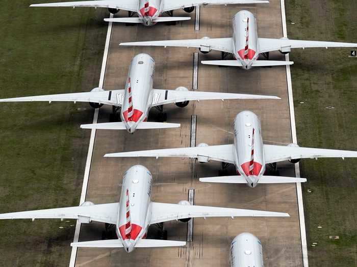 Airports across the world are being repurposed into storage facilities for unused aircraft.