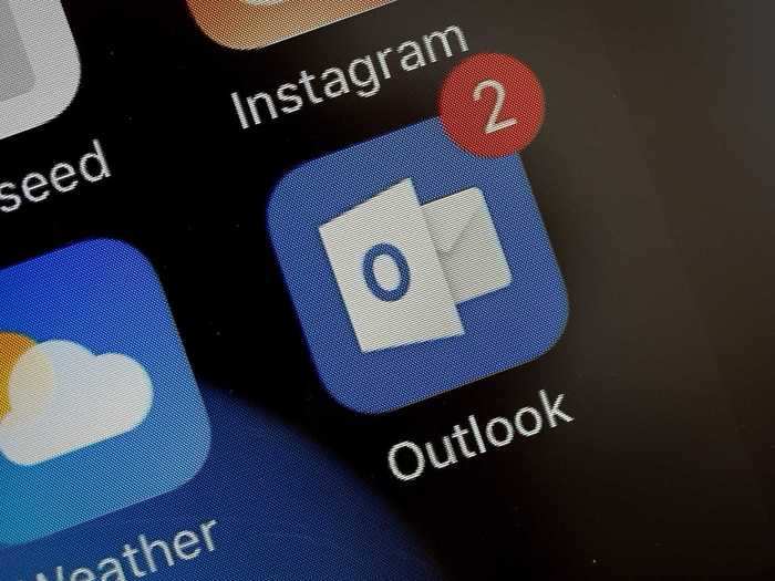 6. Microsoft Outlook: Email program