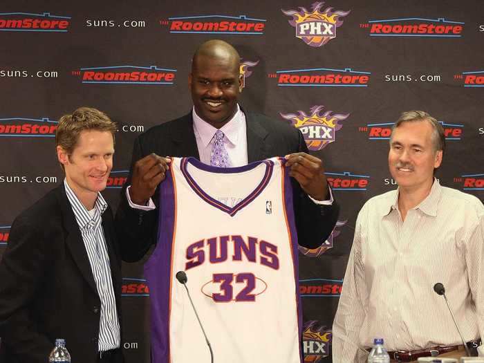 Then he served as general manager of the Phoenix Suns from 2007 to 2010.