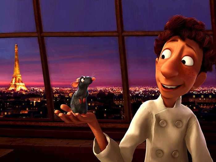 "Ratatouille" (2007) is perfect for children and kids at heart who love Paris.