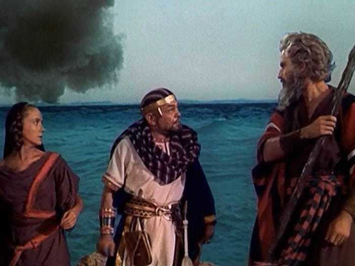 "The Ten Commandments" (1956) has the same director as the 1923 version, but it