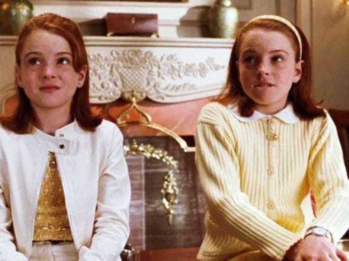 "The Parent Trap" (1998) was a new take on a family film.