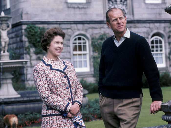 Queen Elizabeth and Prince Philip don