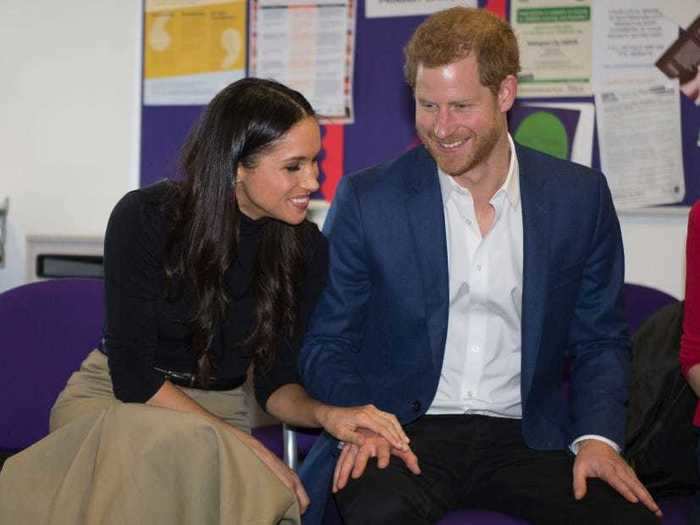 Prince Harry and Meghan Markle have never shied away from PDA.