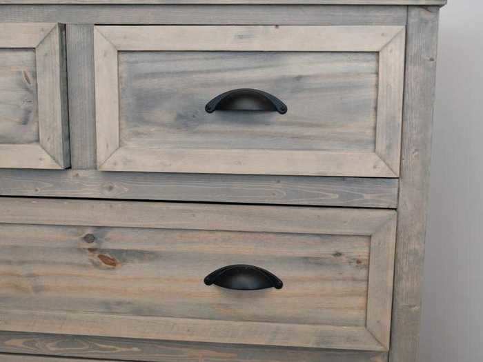 Elevate the look of old furniture by switching out the hardware.