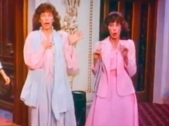 Lily Tomlin played the other set of twins in "Big Business."