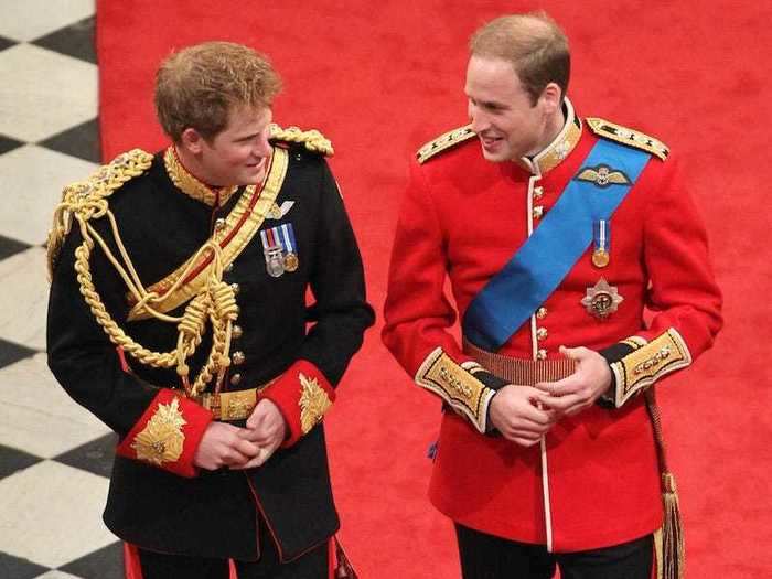 Harry served as best man at the wedding of the Duke and Duchess of Cambridge on April 29, 2011.