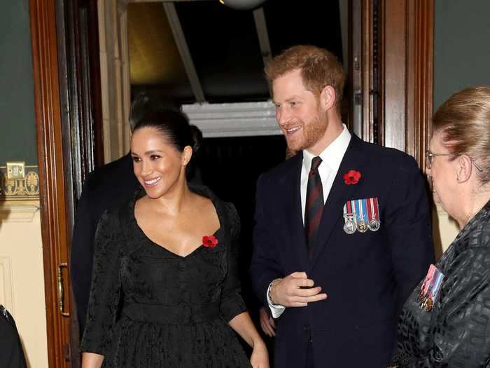 Back in the UK, Harry and Markle attended a week of Remembrance themed engagements before heading to Canada for the holidays.