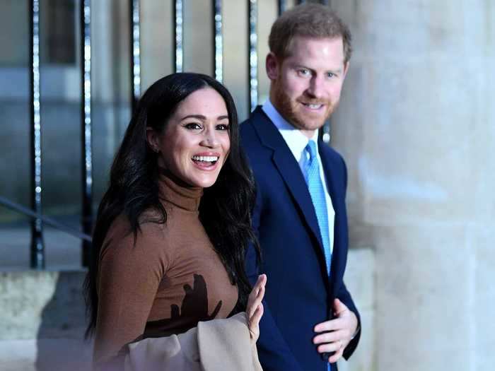 They flew back to the UK for a short visit to Canada House in January. The engagement — which the couple organized to show gratitude for the hospitality they received — took place just days before they announced their "step back" from the royal family.