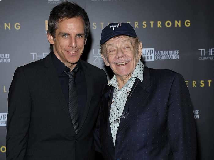 Actor Ben Stiller learned from the best: his parents Jerry Stiller and Anne Meara.