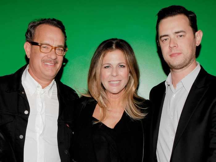 Actor Colin Hanks followed his parents, Tom Hanks and Rita Wilson, into show business.