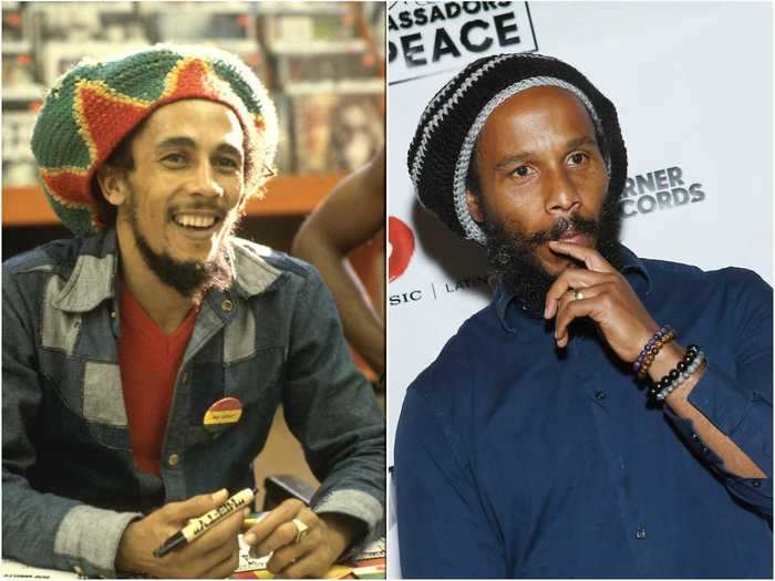 The son of Bob Marley, Ziggy, shares his father