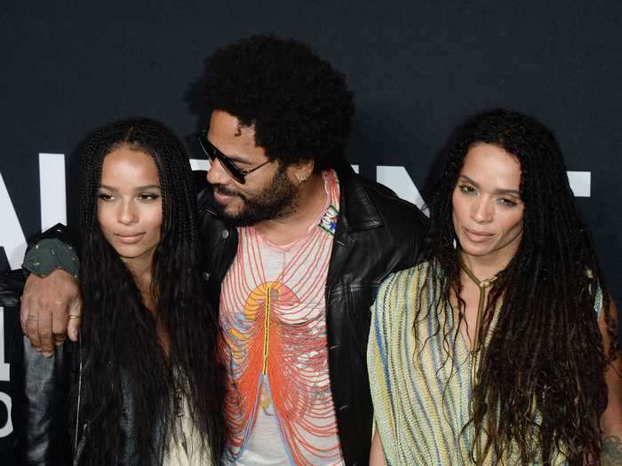 Zoe Kravitz is the daughter of Lenny Kravitz and Lisa Bonet.